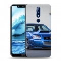 Дизайнерский пластиковый чехол для Nokia 5.1 Plus Subaru