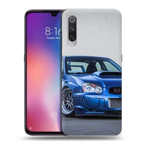 Дизайнерский силиконовый с усиленными углами чехол для Xiaomi Mi9 Subaru