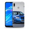 Дизайнерский пластиковый чехол для Huawei Y6 (2019) Subaru