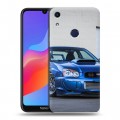 Дизайнерский пластиковый чехол для Huawei Honor 8A Subaru