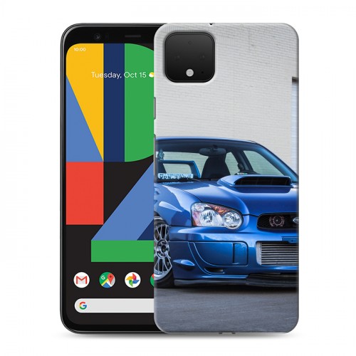 Дизайнерский пластиковый чехол для Google Pixel 4 Subaru