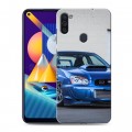 Дизайнерский пластиковый чехол для Samsung Galaxy M11 Subaru