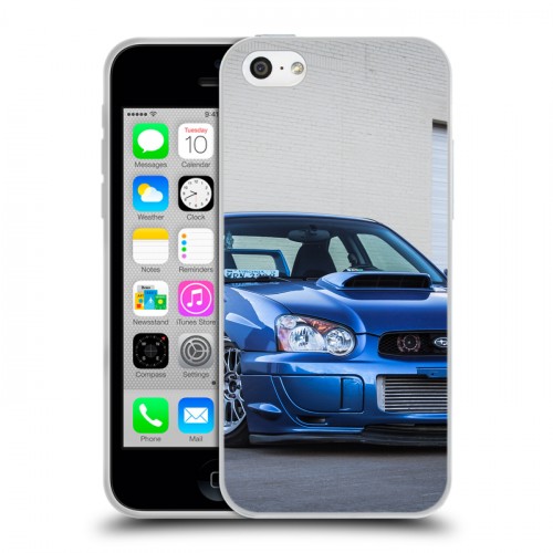 Дизайнерский пластиковый чехол для Iphone 5c Subaru