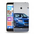 Дизайнерский пластиковый чехол для Nokia Lumia 1320 Subaru