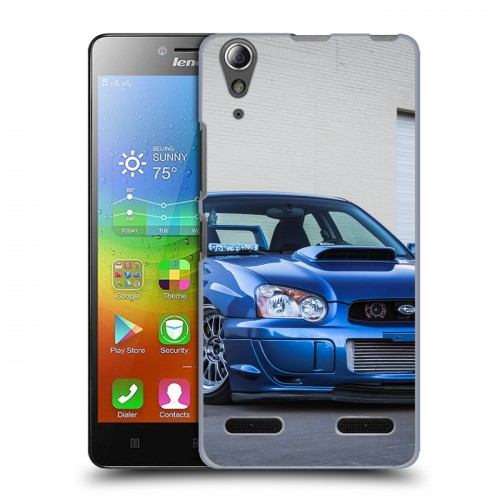 Дизайнерский пластиковый чехол для Lenovo A6000 Subaru