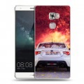 Дизайнерский пластиковый чехол для Huawei Mate S Subaru