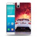 Дизайнерский пластиковый чехол для Huawei ShotX Subaru