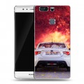 Дизайнерский пластиковый чехол для Huawei P9 Plus Subaru