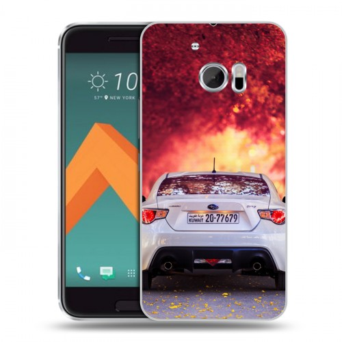 Дизайнерский пластиковый чехол для HTC 10 Subaru