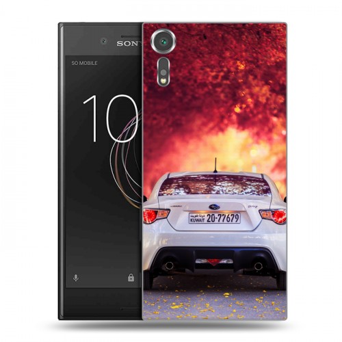 Дизайнерский пластиковый чехол для Sony Xperia XZs Subaru