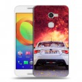 Дизайнерский силиконовый чехол для Alcatel A3 Subaru