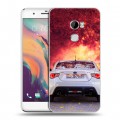 Дизайнерский пластиковый чехол для HTC One X10 Subaru