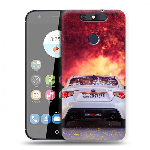 Дизайнерский силиконовый чехол для ZTE Blade V8C Subaru