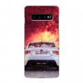 Дизайнерский силиконовый чехол для Samsung Galaxy S10 Subaru