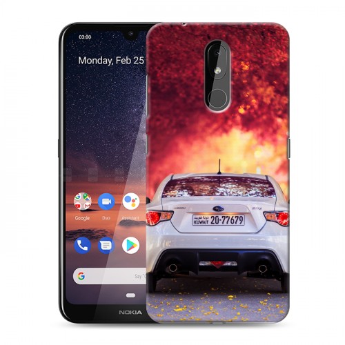 Дизайнерский силиконовый чехол для Nokia 3.2 Subaru