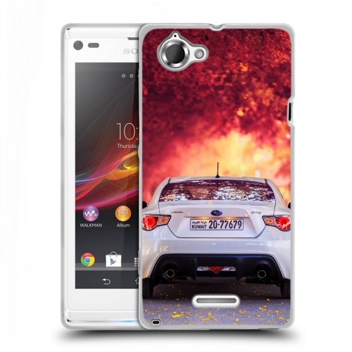 Дизайнерский пластиковый чехол для Sony Xperia L Subaru