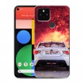 Дизайнерский пластиковый чехол для Google Pixel 5 Subaru