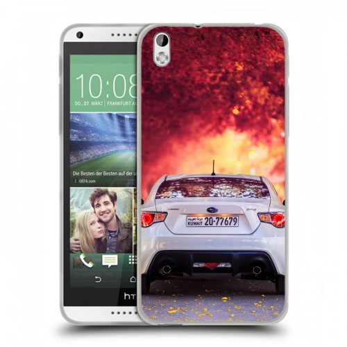 Дизайнерский пластиковый чехол для HTC Desire 816 Subaru