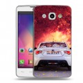 Дизайнерский пластиковый чехол для LG L60 Subaru