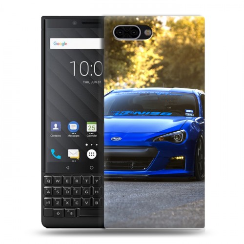 Дизайнерский пластиковый чехол для BlackBerry KEY2 Subaru