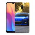 Дизайнерский силиконовый с усиленными углами чехол для Xiaomi RedMi 8A Subaru