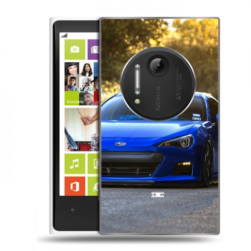 Дизайнерский пластиковый чехол для Nokia Lumia 1020 Subaru