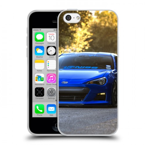 Дизайнерский пластиковый чехол для Iphone 5c Subaru