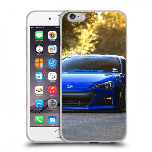 Дизайнерский силиконовый чехол для Iphone 6 Plus/6s Plus Subaru