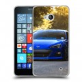 Дизайнерский пластиковый чехол для Microsoft Lumia 640 Subaru