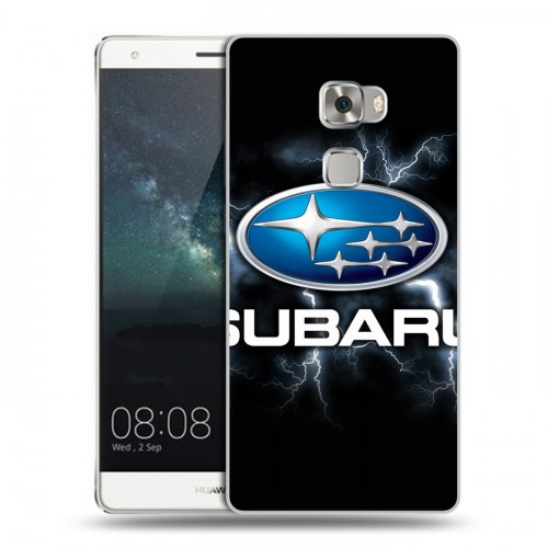 Дизайнерский пластиковый чехол для Huawei Mate S Subaru