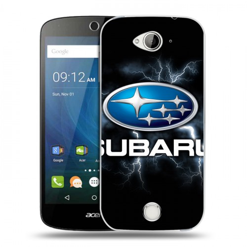 Дизайнерский силиконовый чехол для Acer Liquid Z530 Subaru