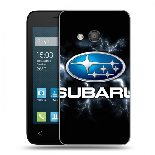 Дизайнерский силиконовый чехол для Alcatel One Touch Pixi 4 (4) Subaru