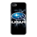 Дизайнерский силиконовый чехол для Iphone 7 Subaru