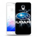 Дизайнерский пластиковый чехол для Meizu M3E Subaru