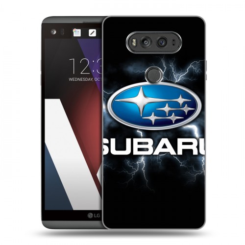 Дизайнерский пластиковый чехол для LG V20 Subaru