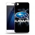 Дизайнерский пластиковый чехол для Meizu U20 Subaru