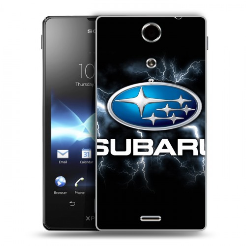 Дизайнерский пластиковый чехол для Sony Xperia TX Subaru