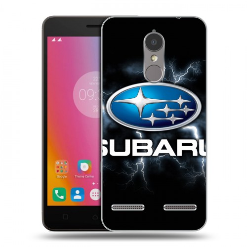 Дизайнерский силиконовый чехол для Lenovo K6 Subaru