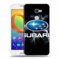 Дизайнерский силиконовый чехол для Alcatel A3 Subaru