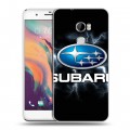 Дизайнерский пластиковый чехол для HTC One X10 Subaru