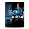 Дизайнерский пластиковый чехол для Nokia 8 Subaru