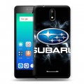 Дизайнерский силиконовый чехол для Micromax Q409 Subaru