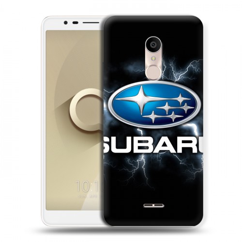 Дизайнерский силиконовый чехол для Alcatel 3C Subaru