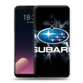 Дизайнерский пластиковый чехол для Meizu 15 Plus Subaru