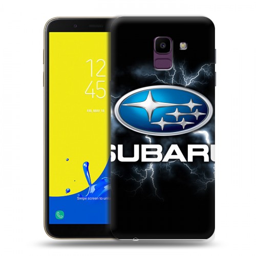 Дизайнерский пластиковый чехол для Samsung Galaxy J6 Subaru