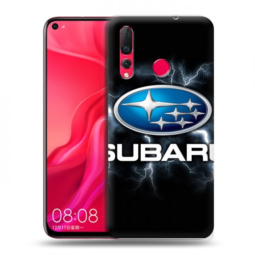 Дизайнерский пластиковый чехол для Huawei Nova 4 Subaru