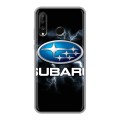 Дизайнерский силиконовый чехол для Huawei P30 Lite Subaru