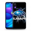 Дизайнерский пластиковый чехол для Xiaomi Mi Play Subaru