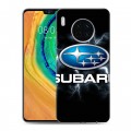 Дизайнерский пластиковый чехол для Huawei Mate 30 Subaru