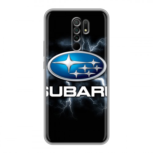 Дизайнерский силиконовый чехол для Xiaomi RedMi 9 Subaru